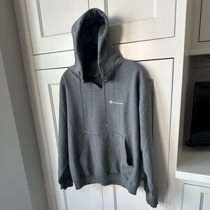 Champion Dark Gray Pullover Hoodie-Men,Women,Boys,Girls Unisex